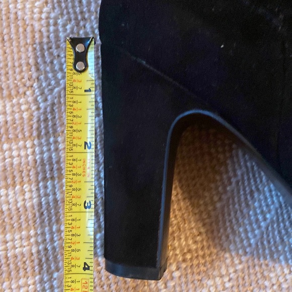 Ann Taylor Loft Black Over the Knee SUEDE Boots, Size 8.5 - Picture 15 of 16